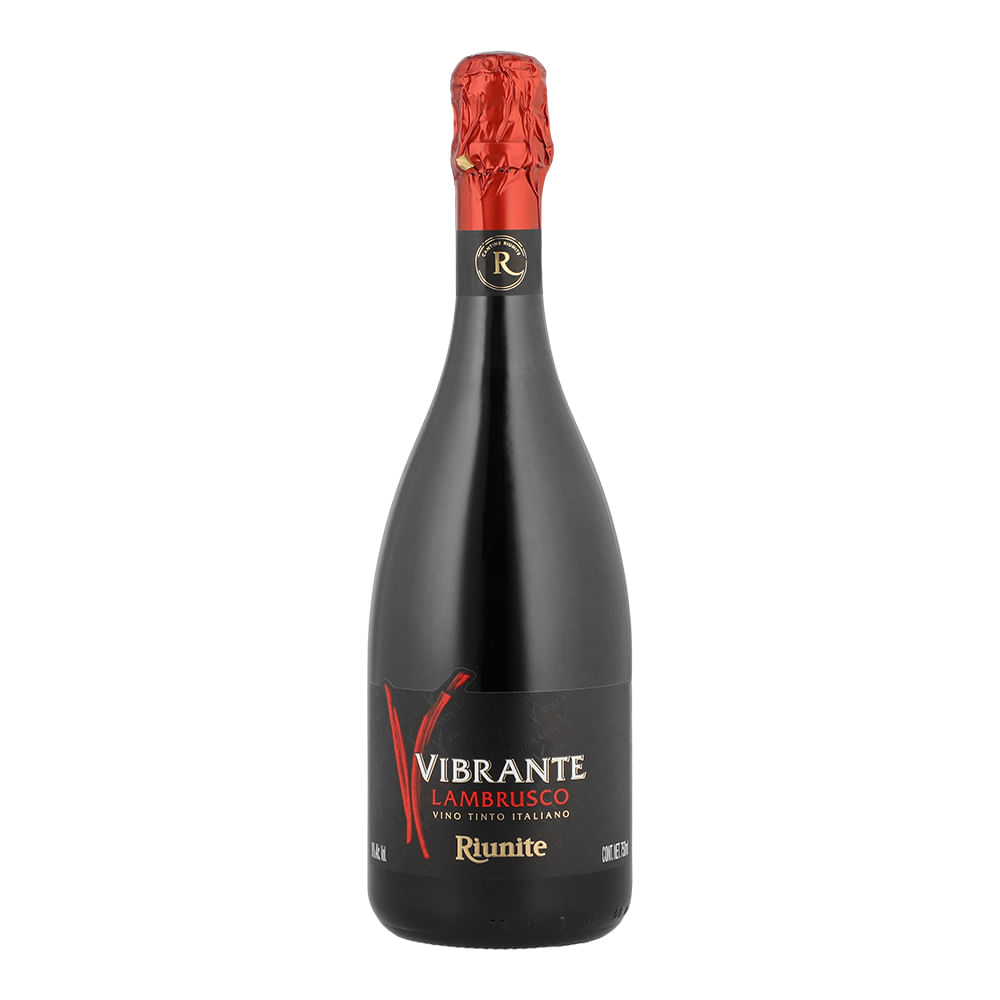 VINO TINTO RIUNITE VIBRANTE 750 ML LAMBRUSCO