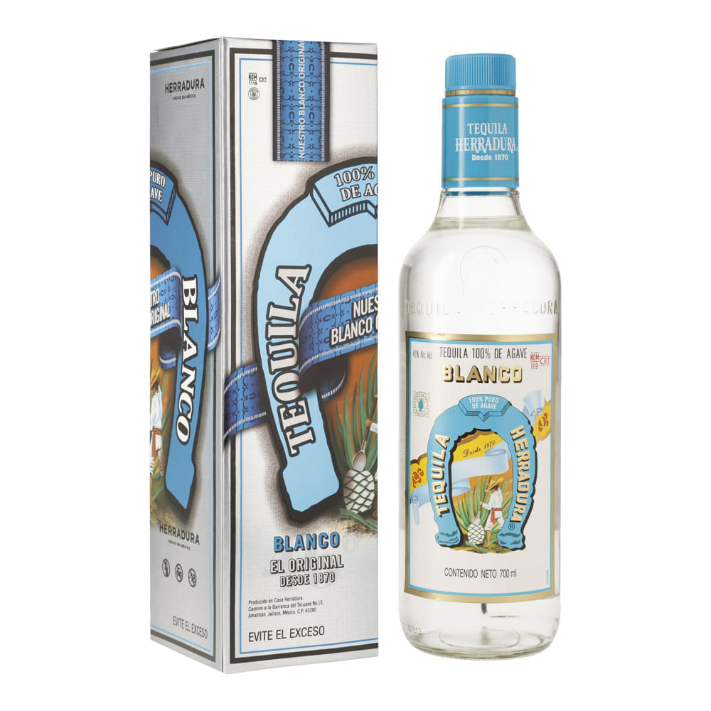 TEQ HERRADURA 700 ML BLANCO