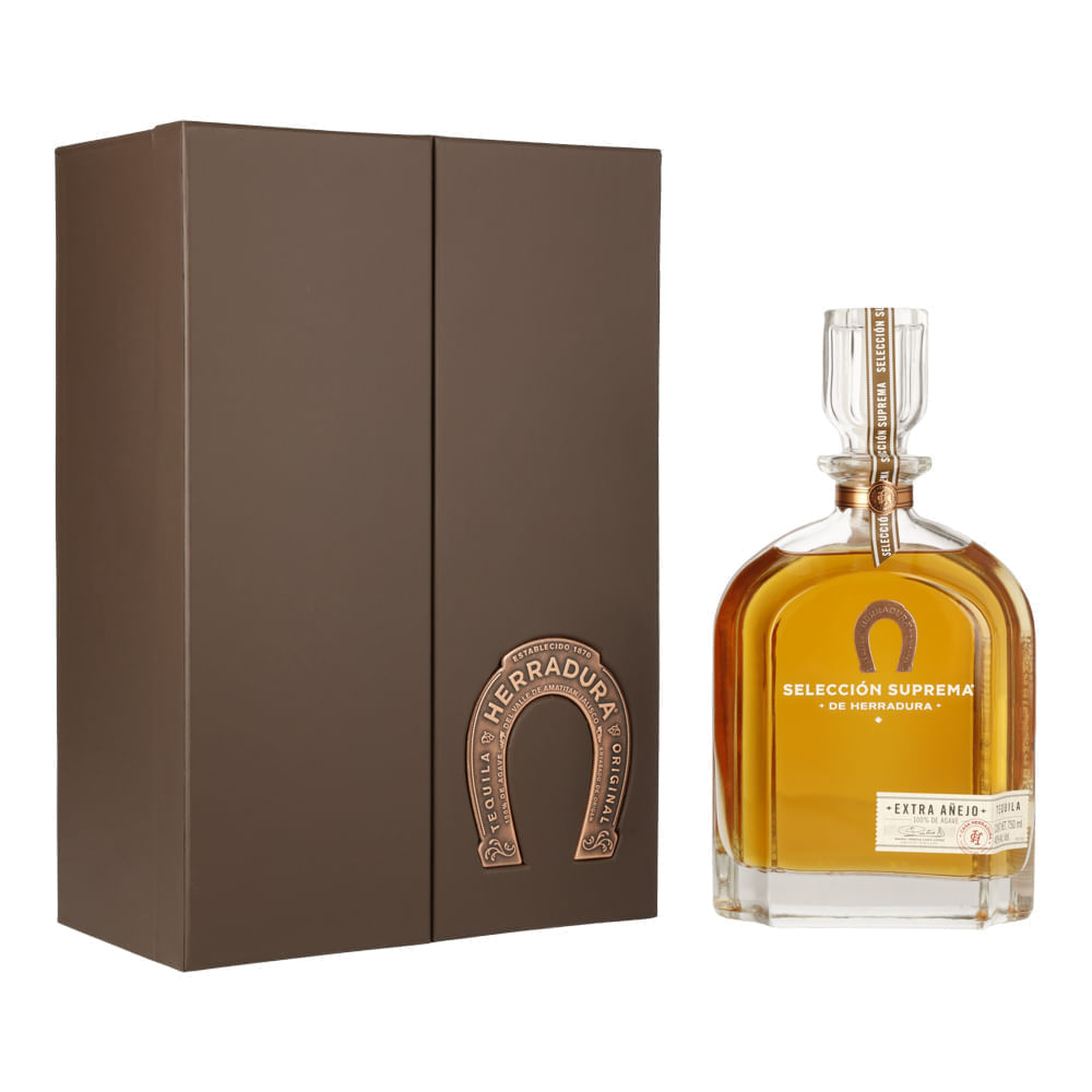 TEQ HERRADURA SELECCION SUPREMA 750 ML EXTRA AÑEJO