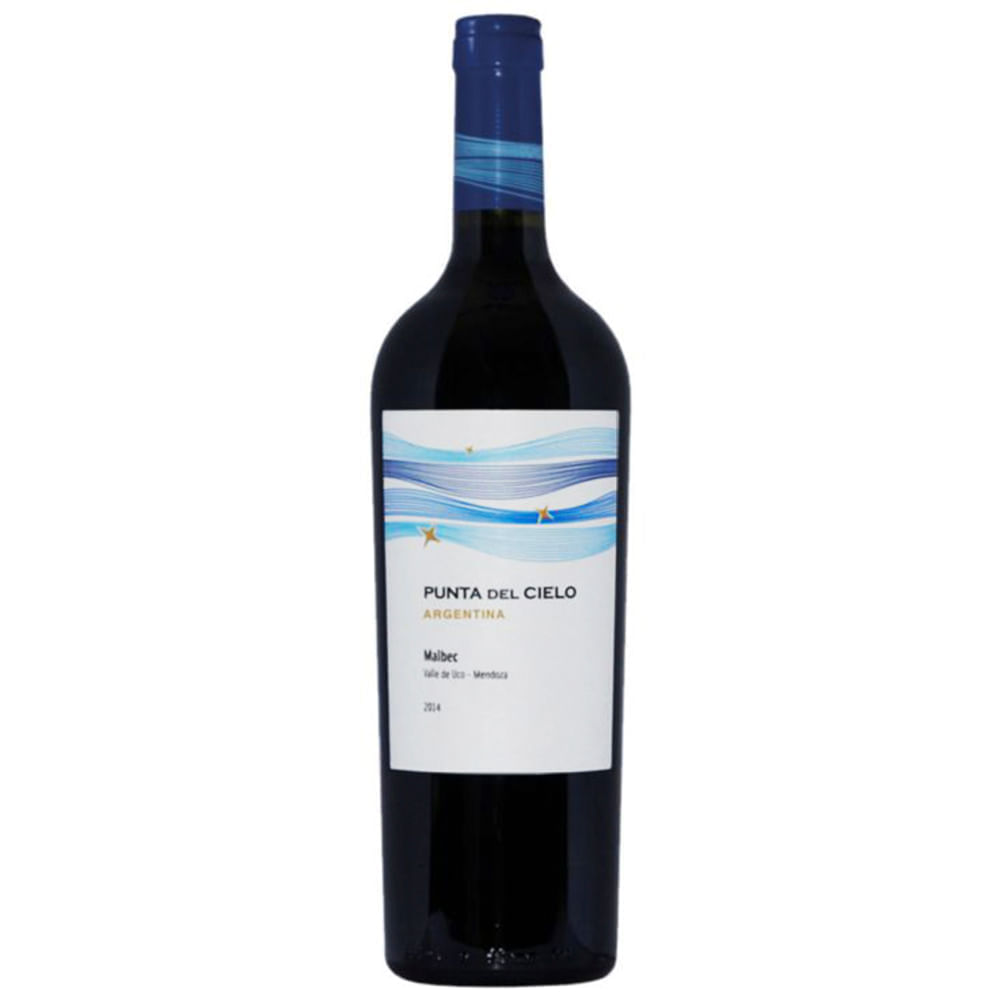 VINO TINTO PUNTA DEL CIELO 750 ML MERLOT