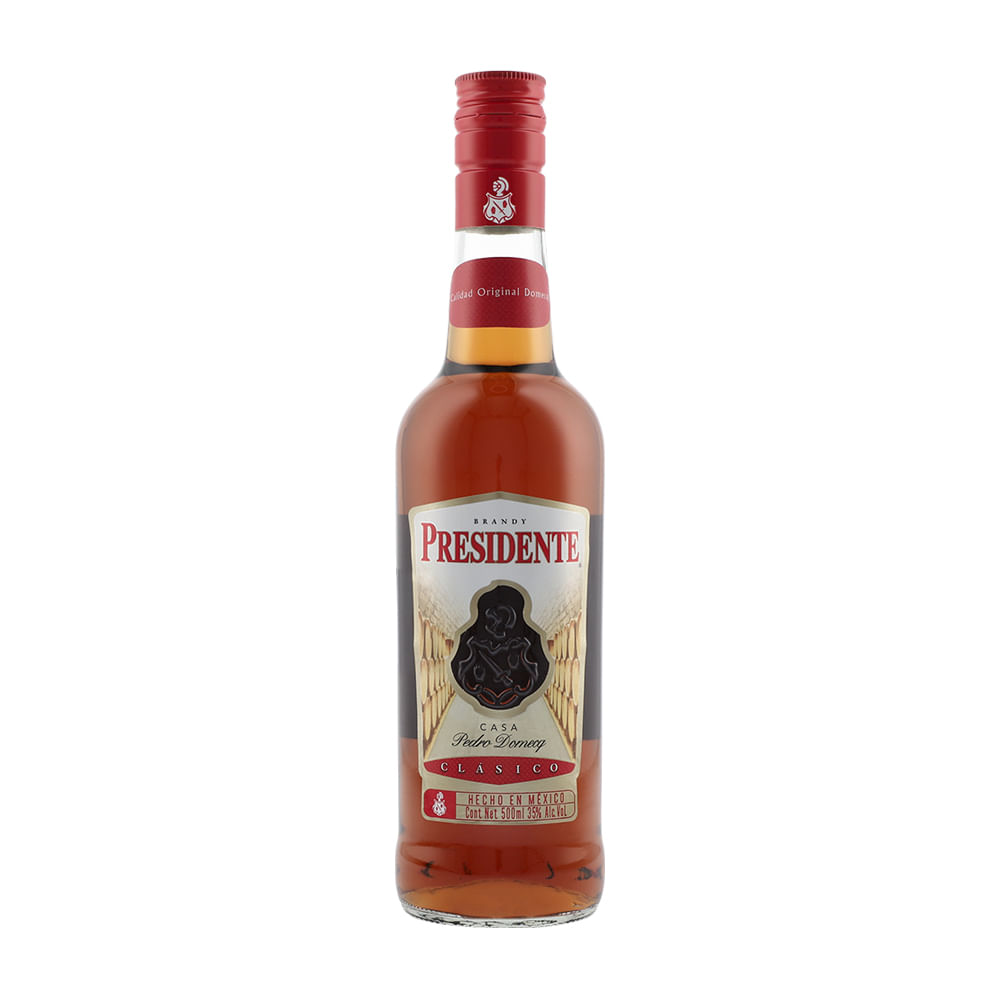 BRANDY PRESIDENTE 500 ML CLASICO