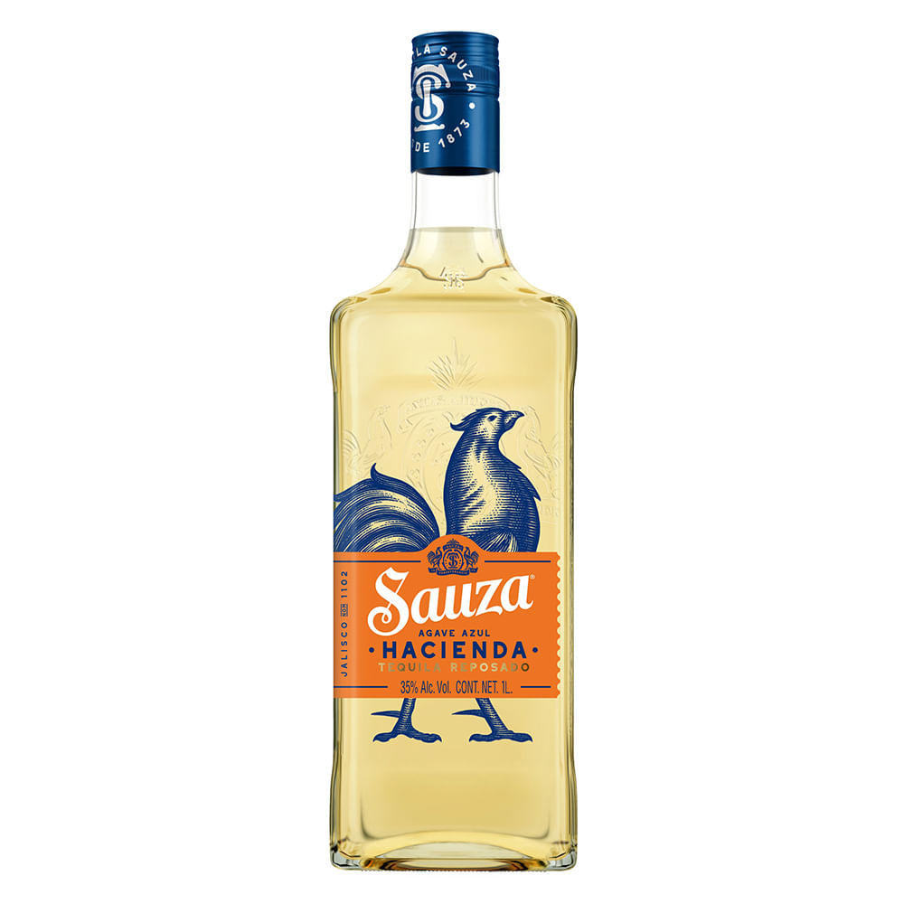 TEQ SAUZA HACIENDA 1 LT AZUL REPOSADO