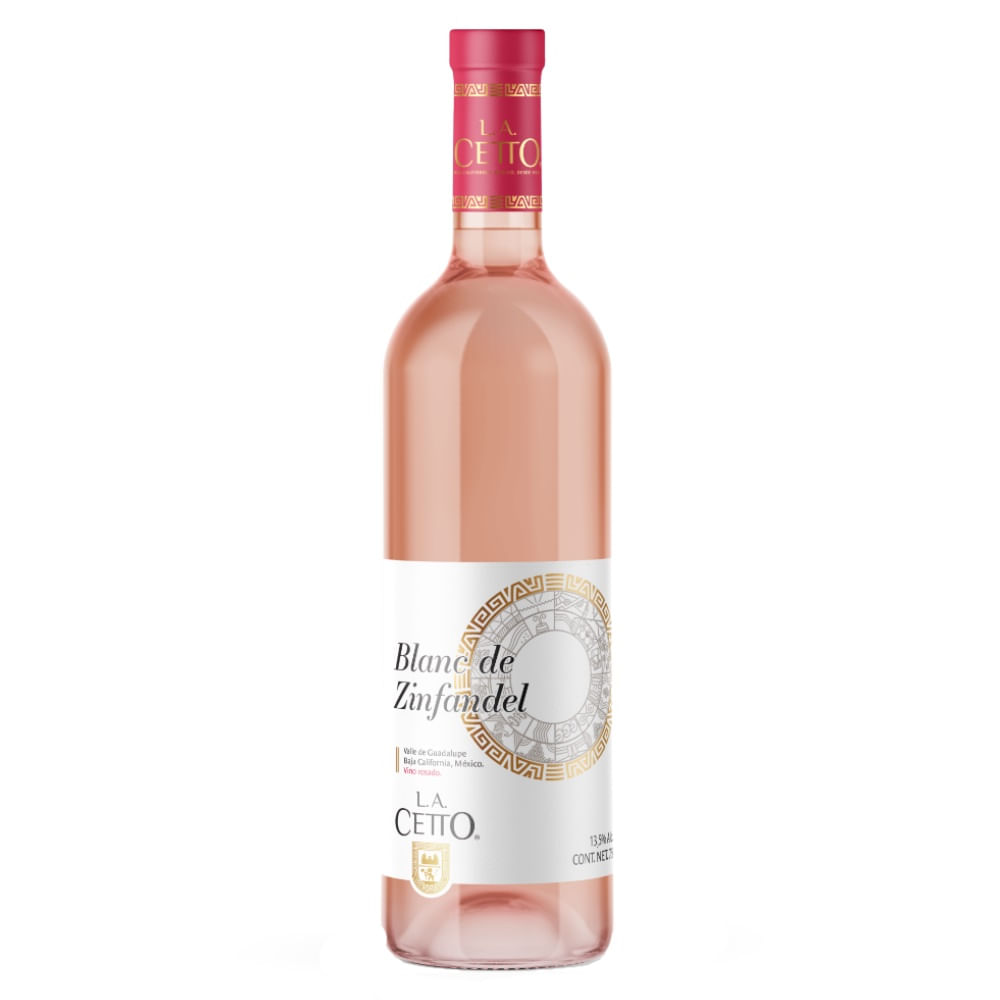 VINO ROSADO CETTO 750 ML BLANC DE ZINFANDEL