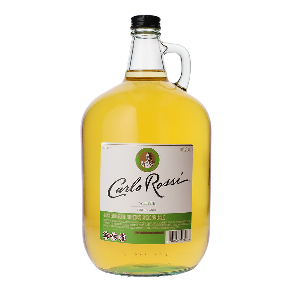 VINO BLANCO CARLO ROSSI 4 LT