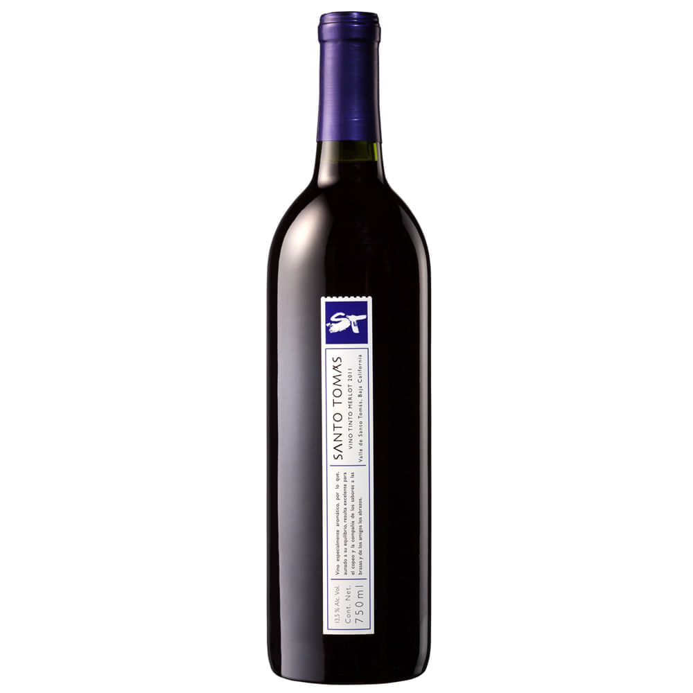 VINO TINTO STO TOMAS ST 750 ML MERLOT