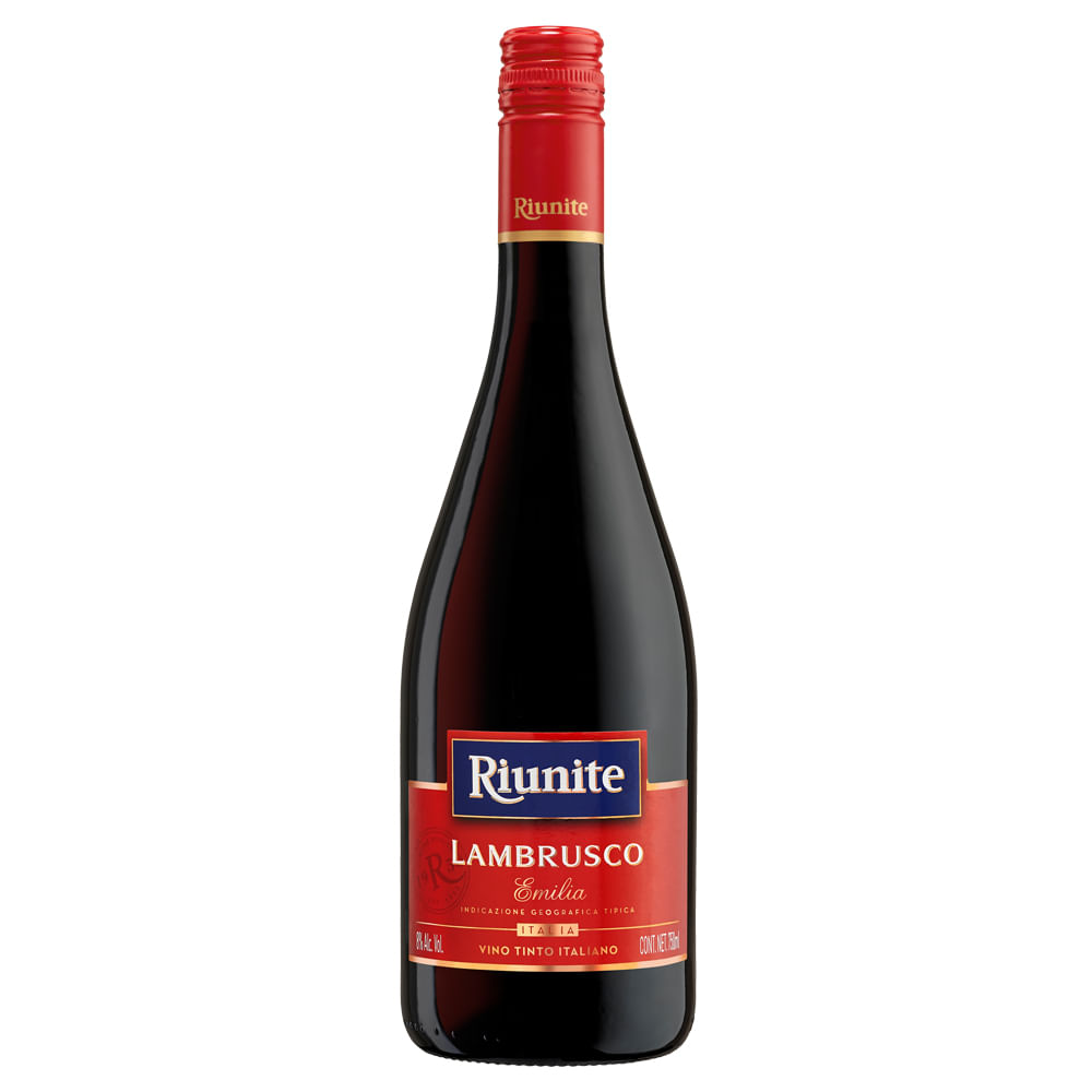 VINO TINTO RIUNITE 750 ML LAMBRUSCO
