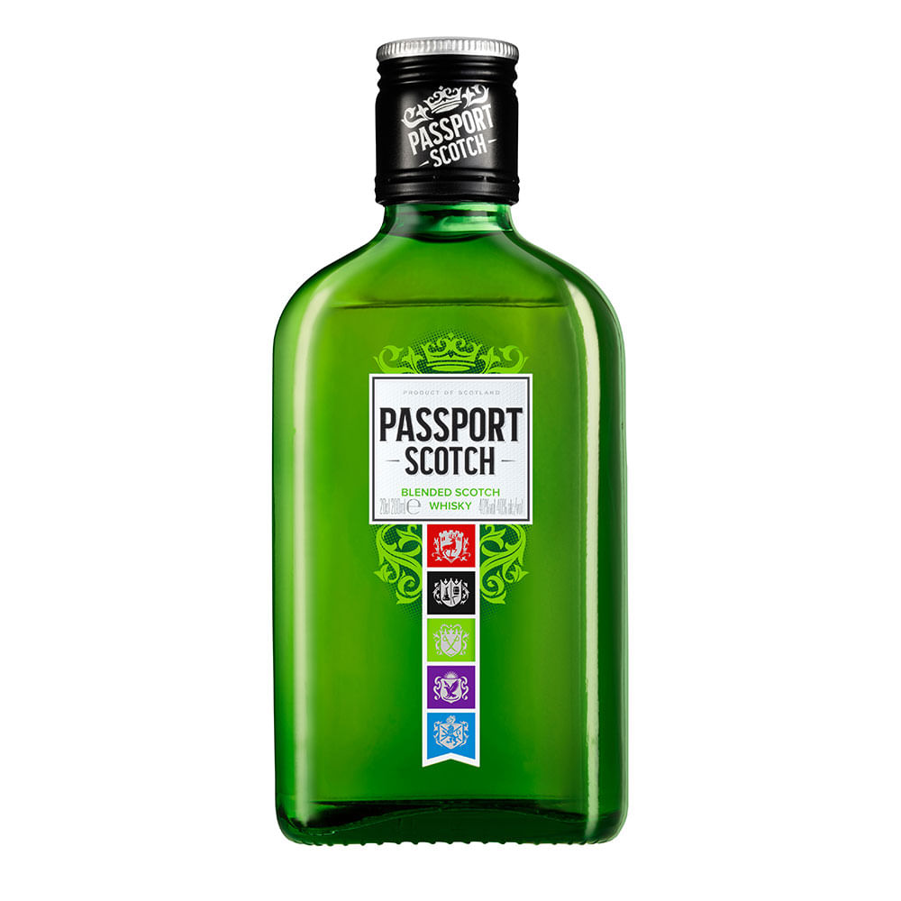 WHISKY PASSPORT SCOTCH 200 ML
