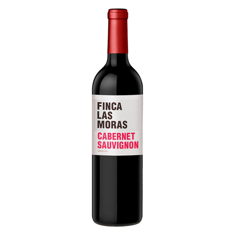 VINO TINTO LAS MORAS 750 ML CABSAUV ARG