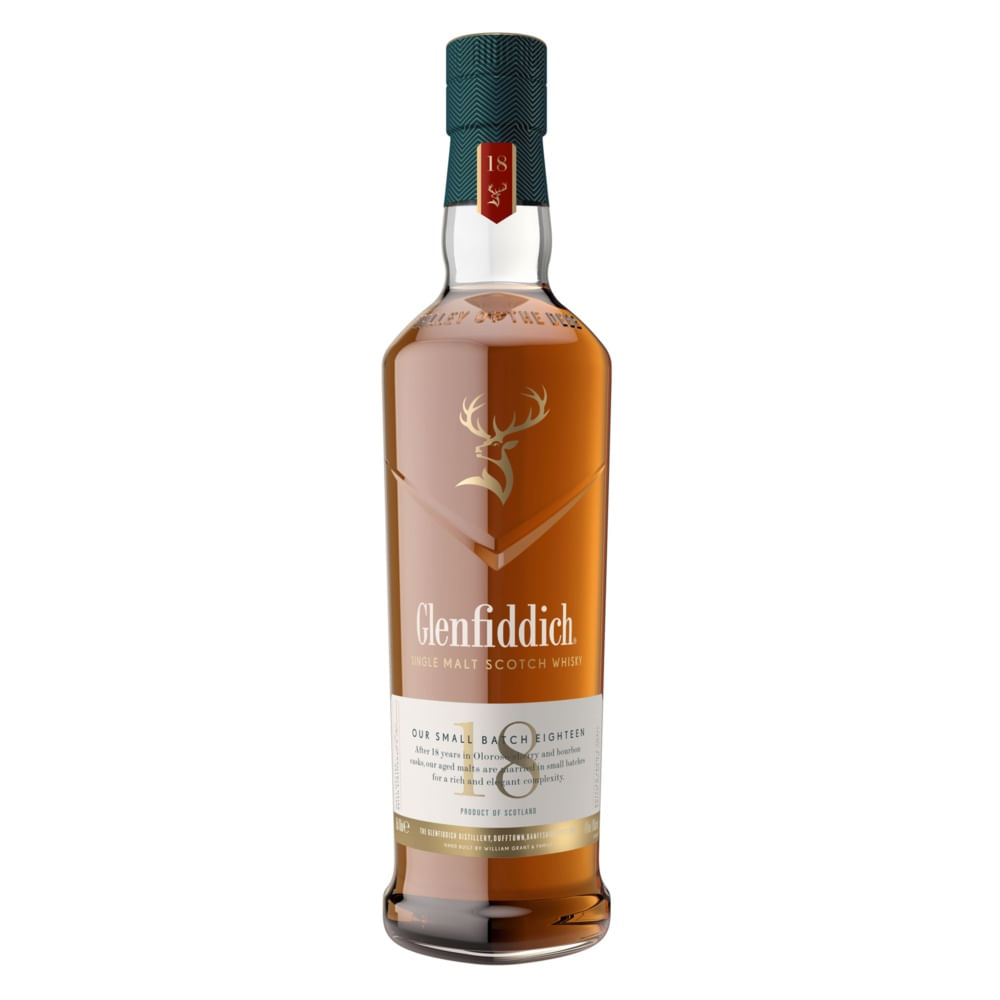 WHISKY GLENFIDDICH 750 ML 18 AÑOS