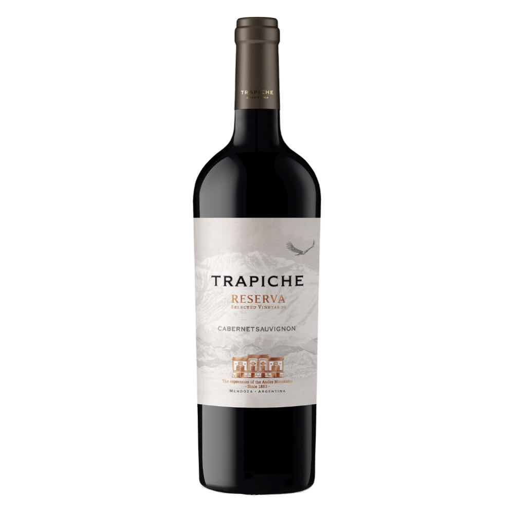 VINO TINTO TRAPICHE 750 ML RVA CABSAUV ARG