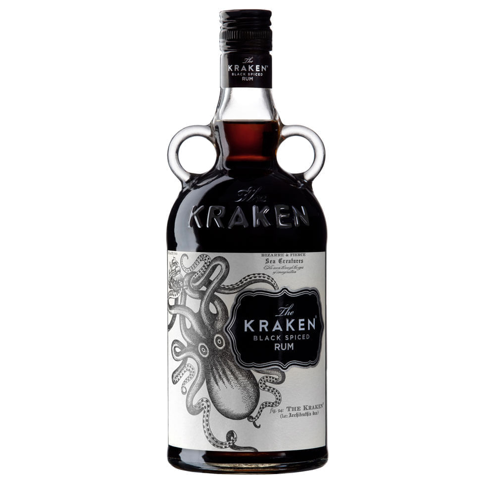RON THE KRAKEN 750 ML BLACK