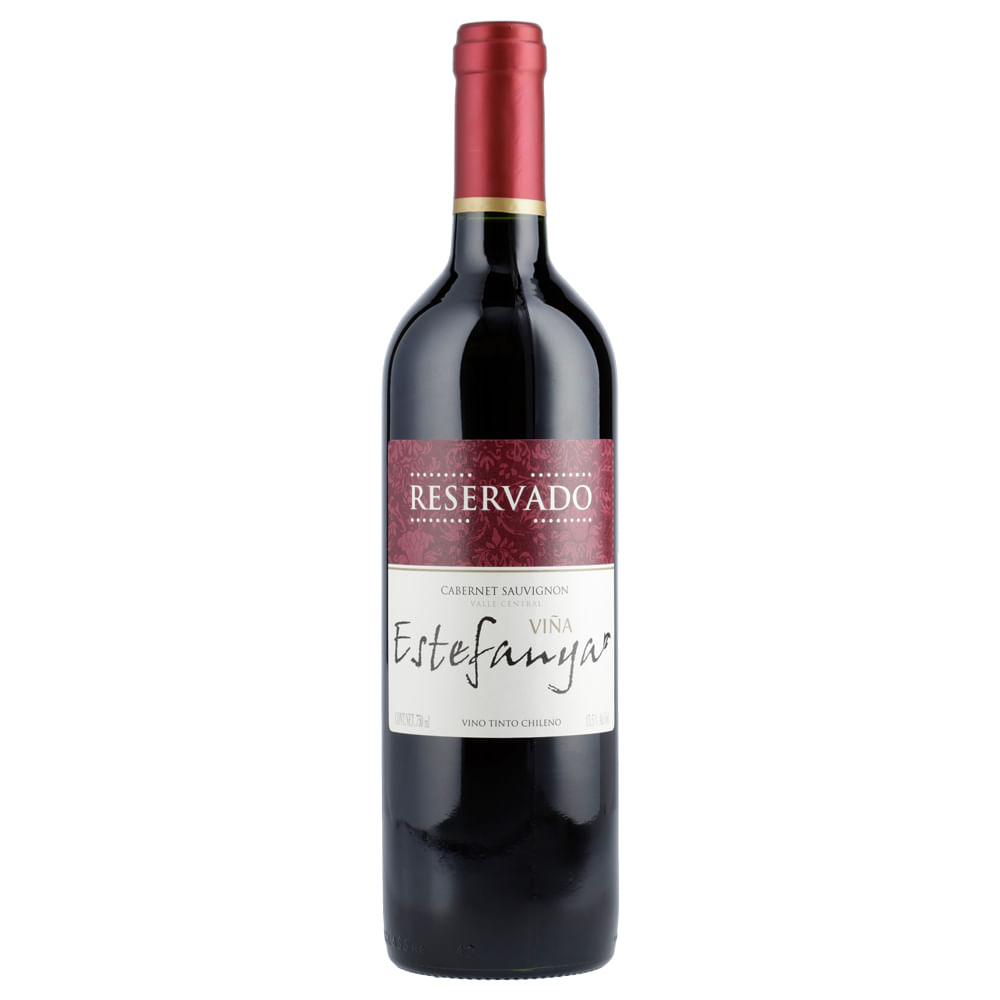 VINO TINTO ESTEFANYA 750 ML RVADO CABSAUV