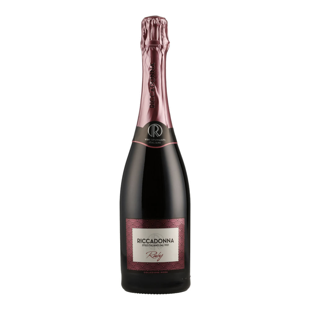 VINO TINTO ESPUMOSO RICCADONNA 750 ML RUBY