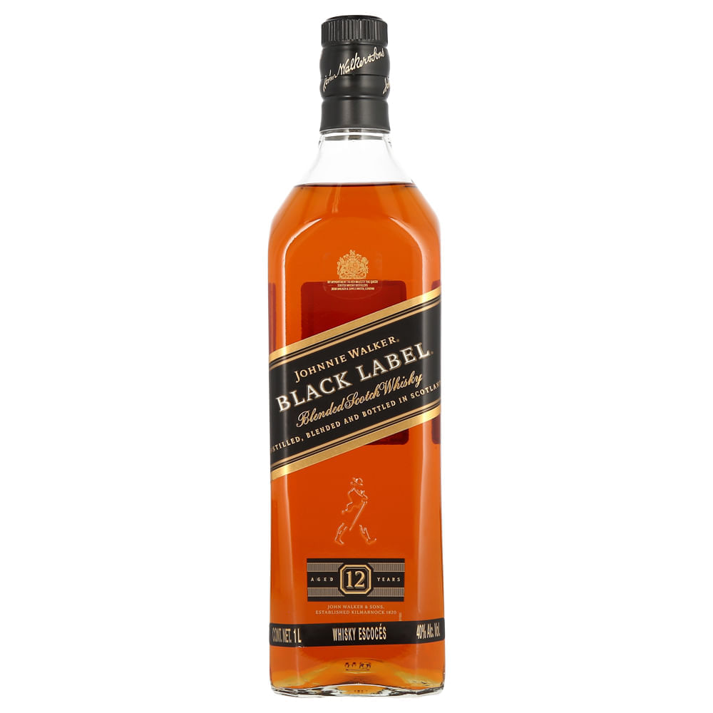 //WHISKY JOHNNIE WALKER 1 L BLACK LABEL