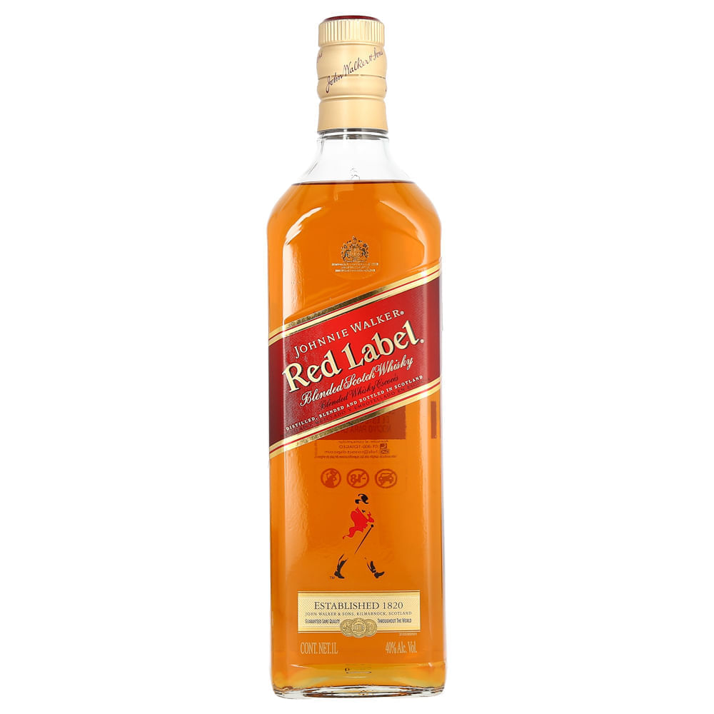 WHISKY JOHNNIE WALKER 1 L  RED LABEL DIAGEO