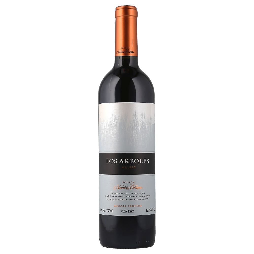 VINO TINTO LOS ARBOLES 750 ML MALBEC
