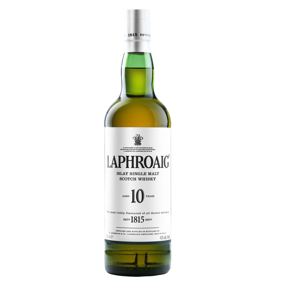 WHISKY LAPHROAIG 750 ML 10 AÑOS