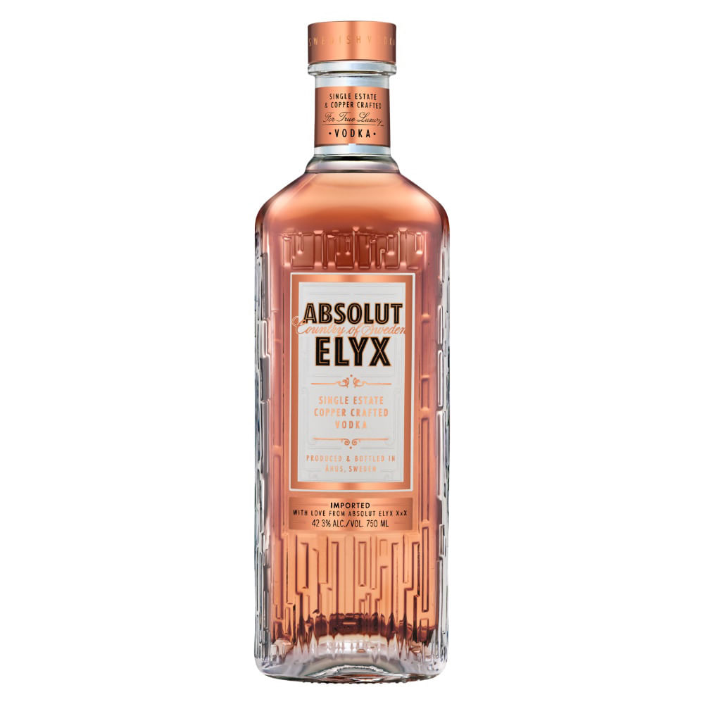 VODKA ABSOLUT ELYX 750 ML
