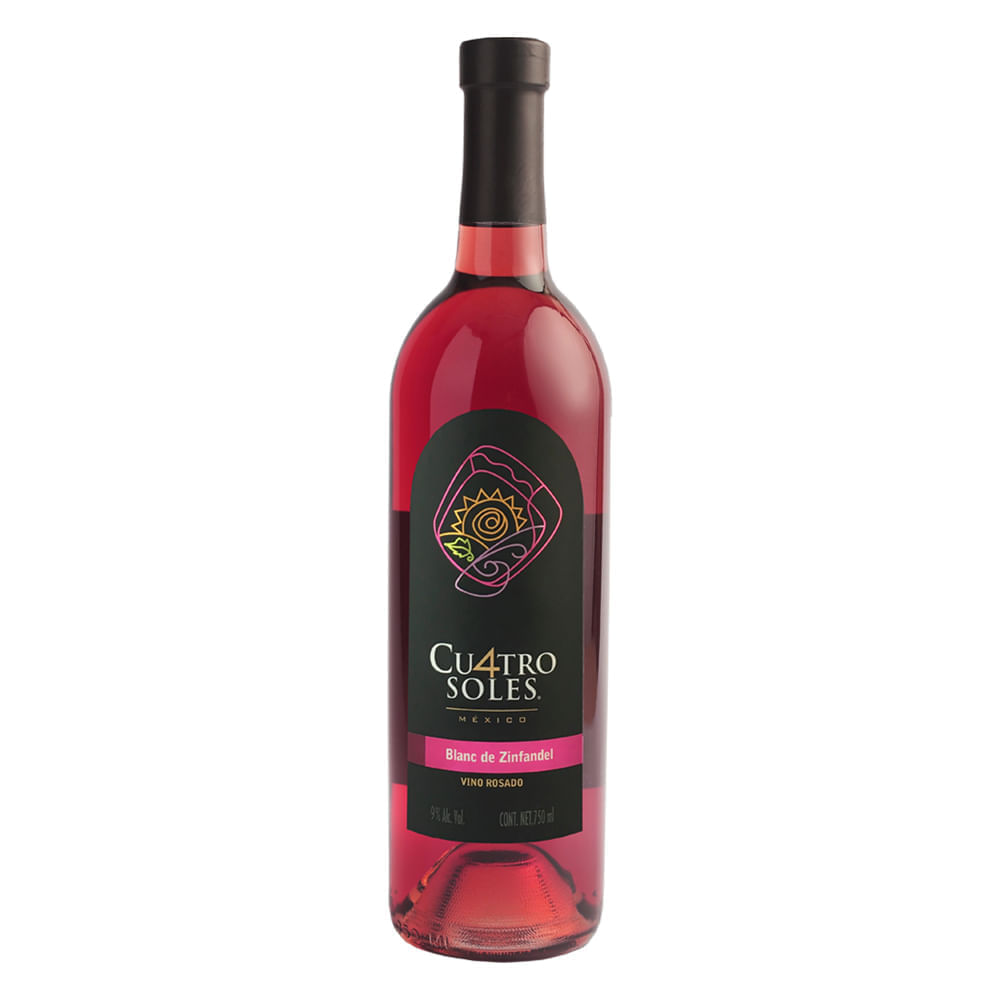 VINO ROSADO CUATRO SOLES 750 ML ROSE