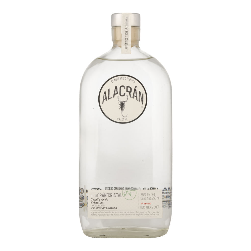 TEQ ALACRAN 750 ML AÑEJO CRISTAL