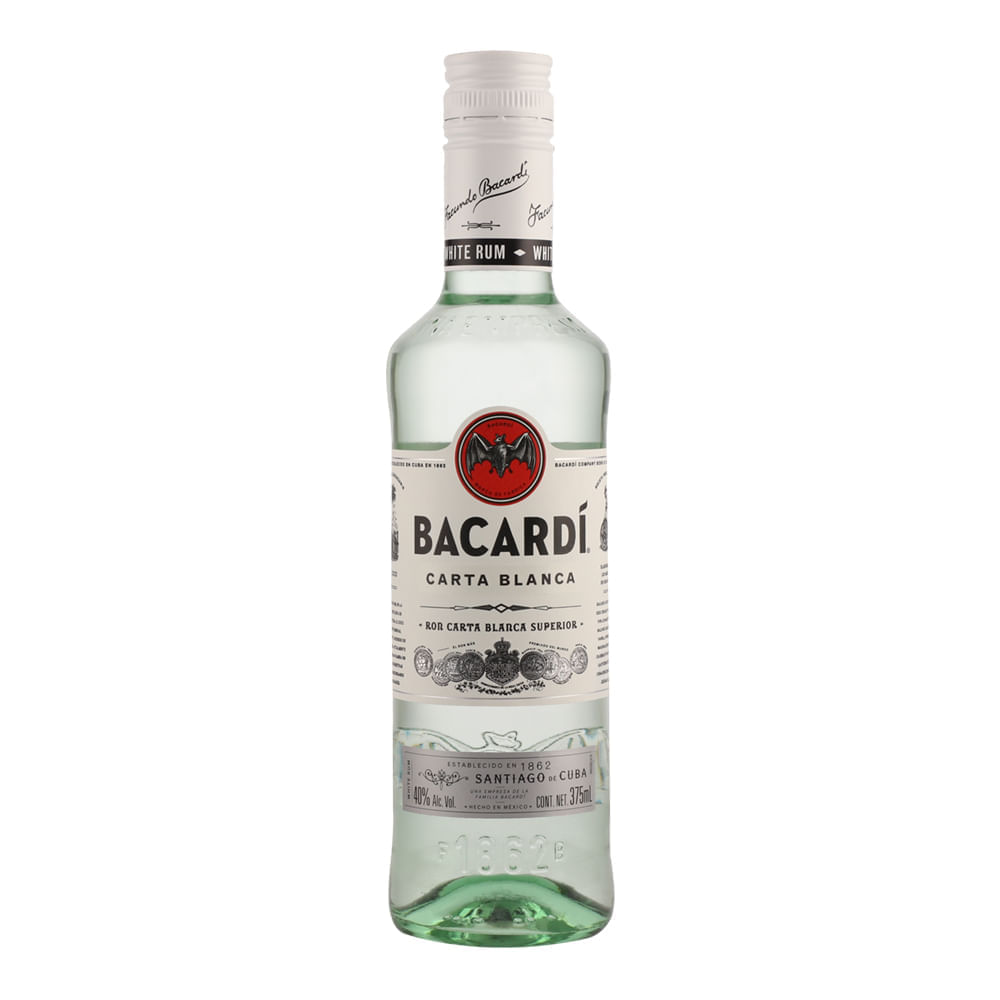 RON BACARDI 375 ML BLANCO PACHITA