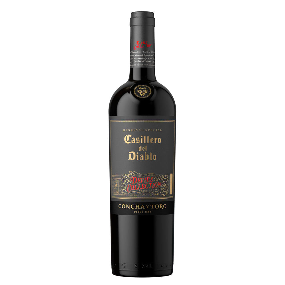 VINO TINTO CASILLERO DEL DIABLO 750 ML DEVILS COLLECTION