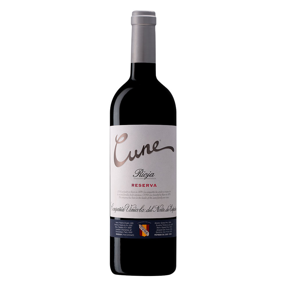 VINO TINTO CUNE 750 ML RESERVA