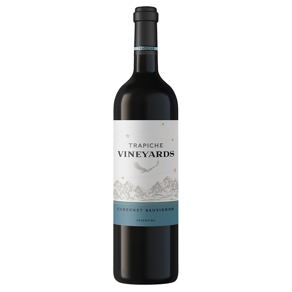 VINO TINTO TRAPICHE 750 ML CABSAUV