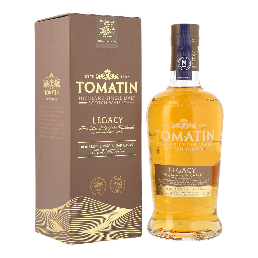 WHISKY TOMATIN 700 ML LEGACY