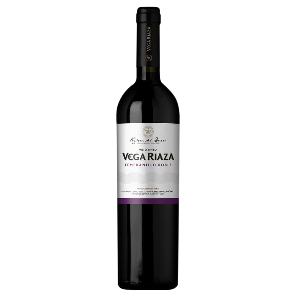 VINO TINTO VEGA RIAZA 750 ML ROBLE