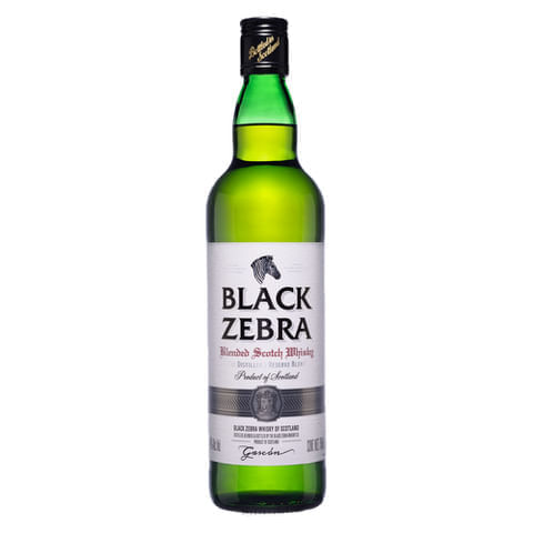 WHISKY BLACK ZEBRA 750 ML