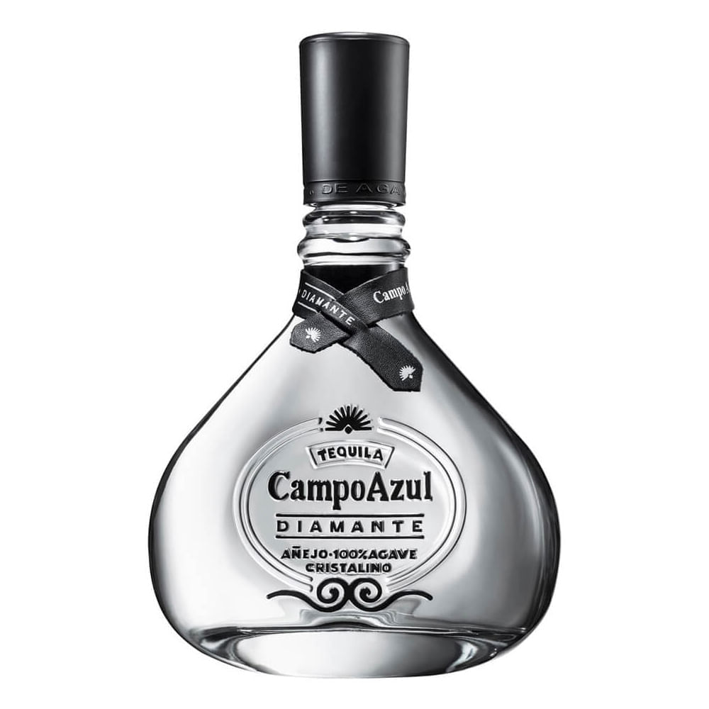 TEQ CAMPO AZUL 750 ML CRISTALINO DIAMANTE