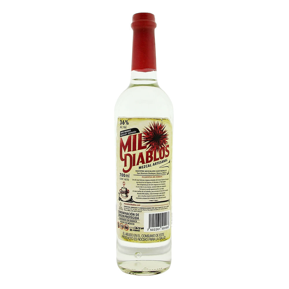 MEZCAL MIL DIABLOS 700 ML JOVEN