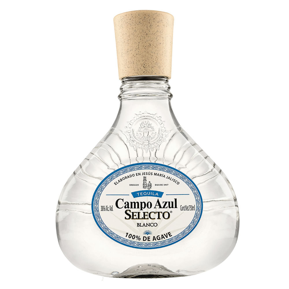 TEQ CAMPO AZUL SELECTO 750 ML  BLANCO