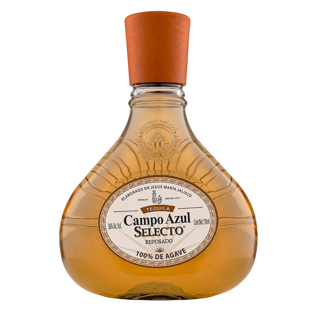 TEQ CAMPO AZUL SELECTO 750 ML REPOSADO