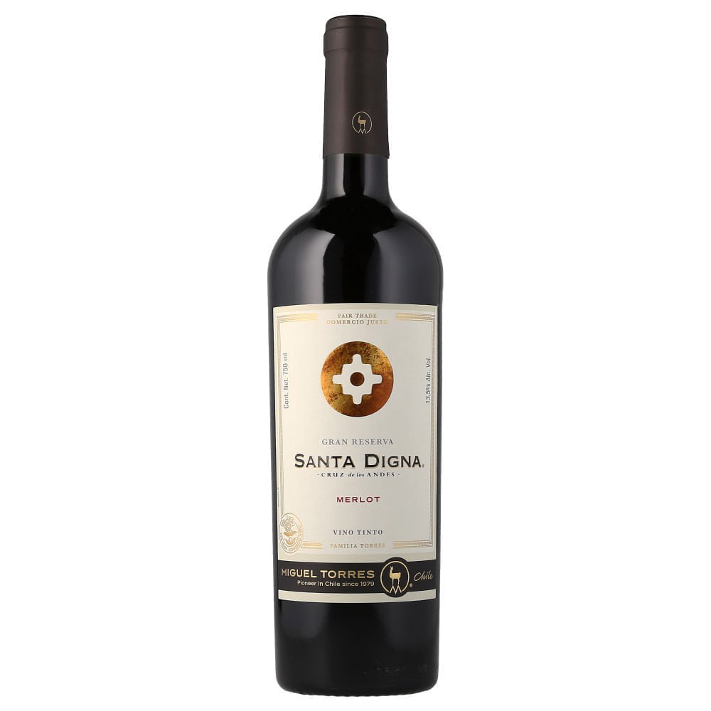 VINO TINTO SANTA DIGNA 750 ML MERLOT