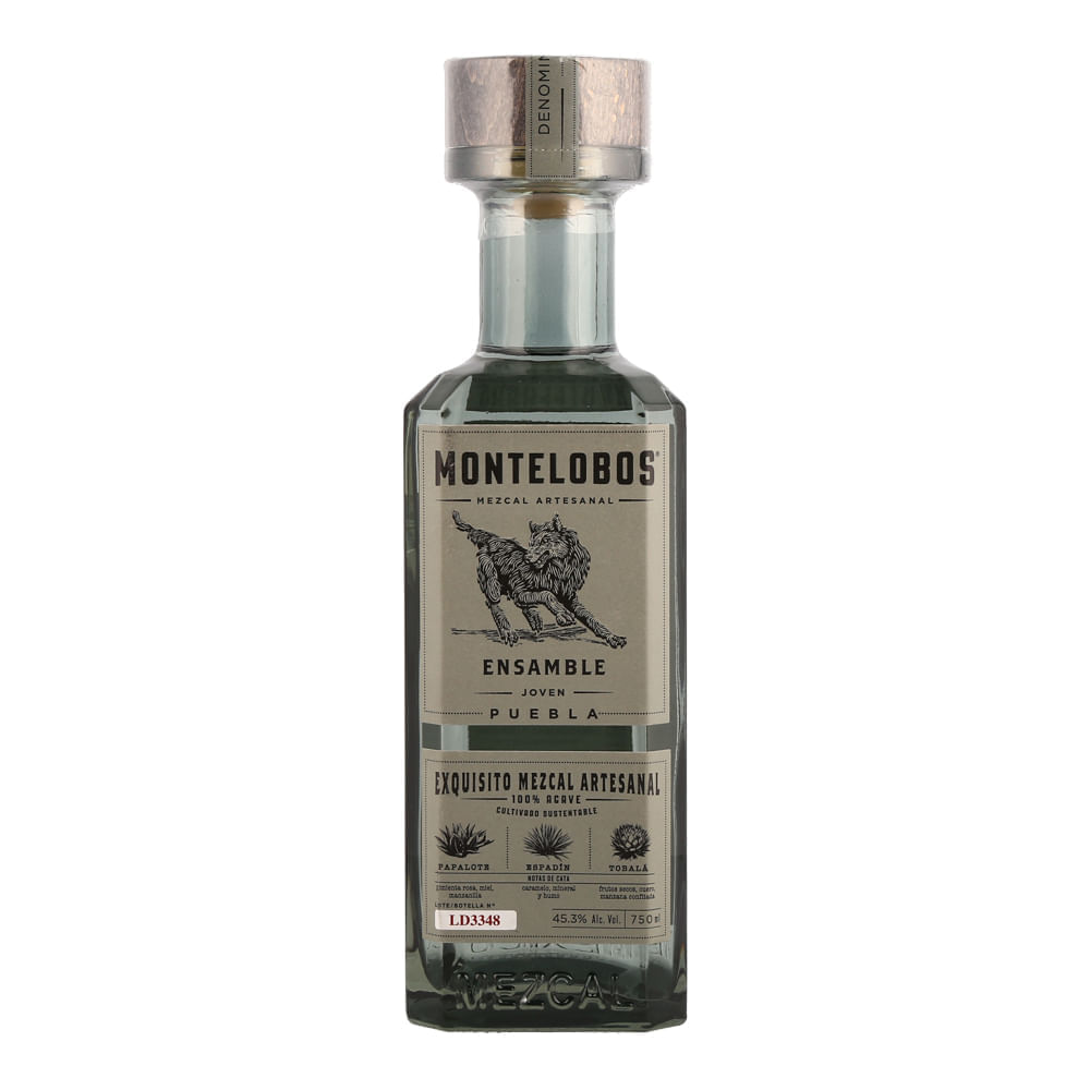 MEZCAL MONTE LOBOS 750 ML ENSAMBLE