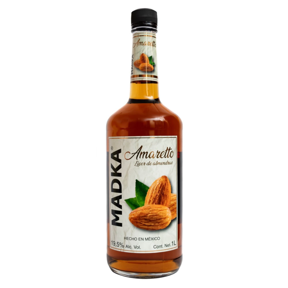 LICOR MADKA 1 LT AMARETTO