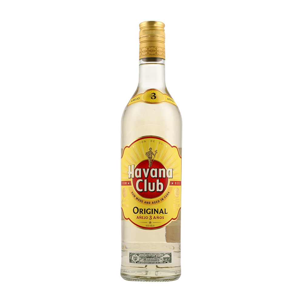 RON HAVANA CLUB 700 ML 3 AÑOS AÑEJO