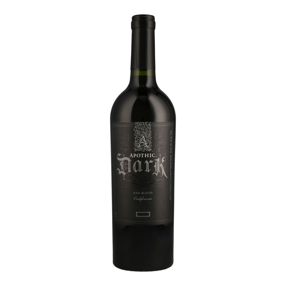 VINO TINTO APOTHIC 750 ML DARK