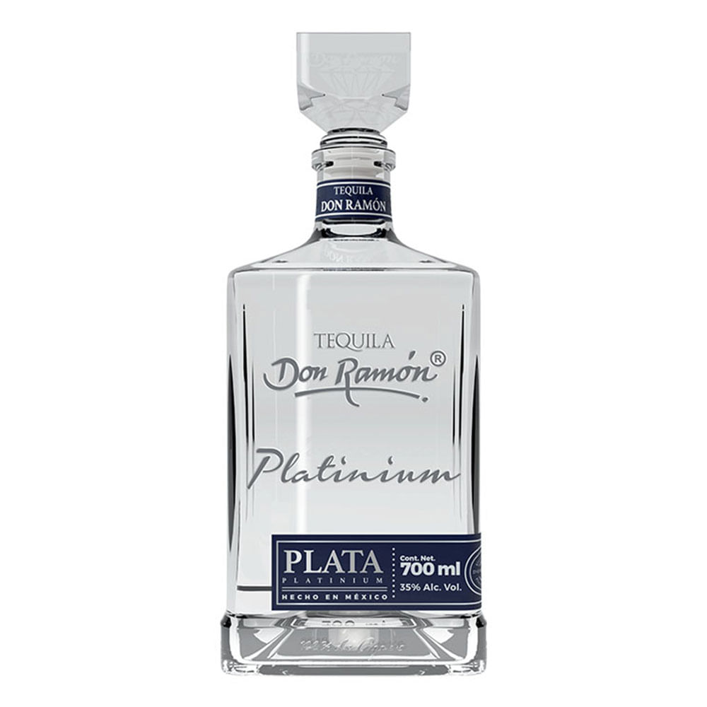 TEQ DON RAMON PLATINUM 700 ML PLATA