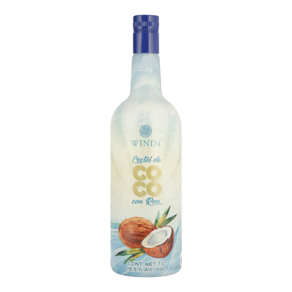 LICOR WIND 4 1 LT RON COCO