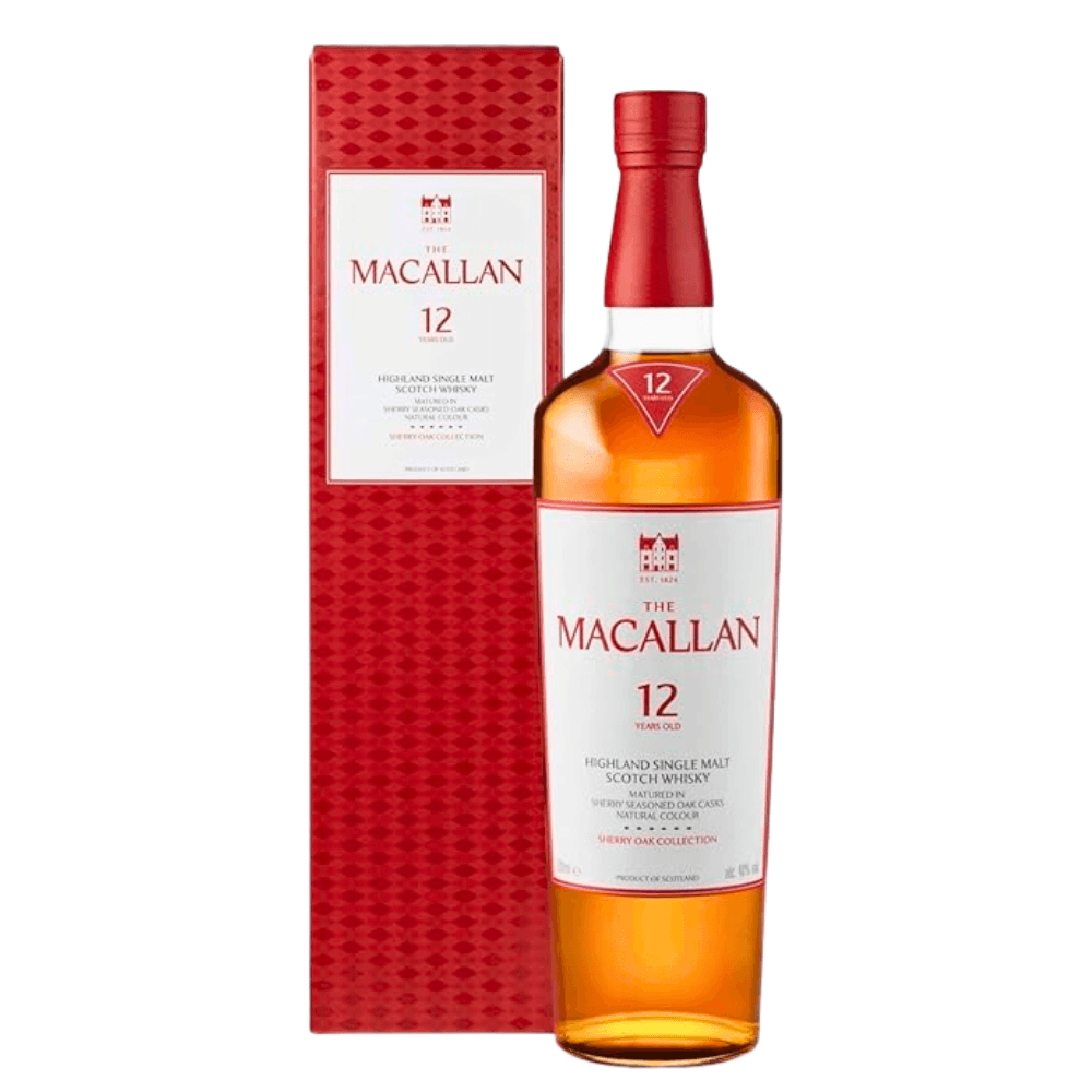 WHISKY MACALLAN 700 ML 12 AÑOS SHERRY OAK