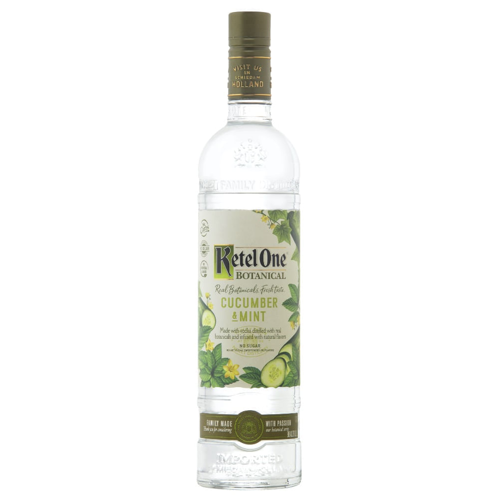 VODKA KETEL ONE 750 ML CUCUMBER MINT