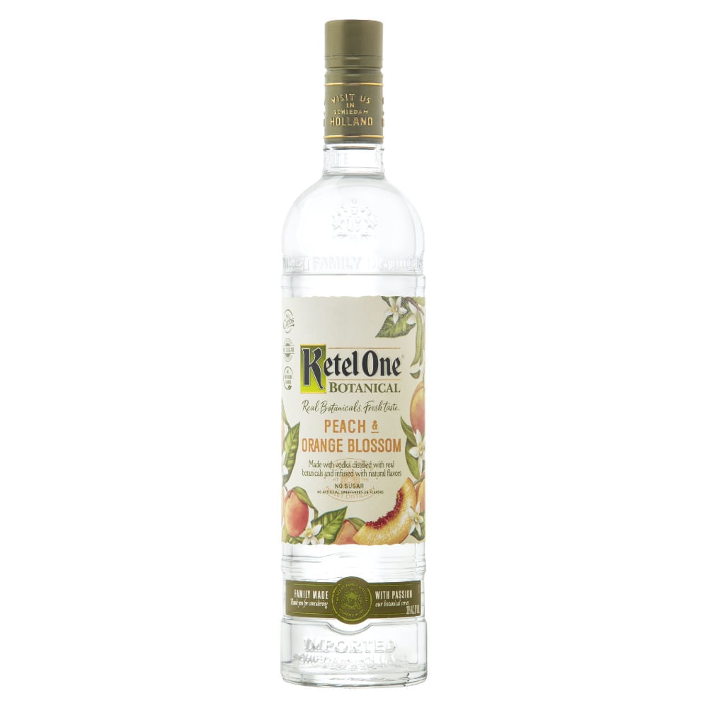 VODKA KETEL ONE 750 ML PEACH ORANGE