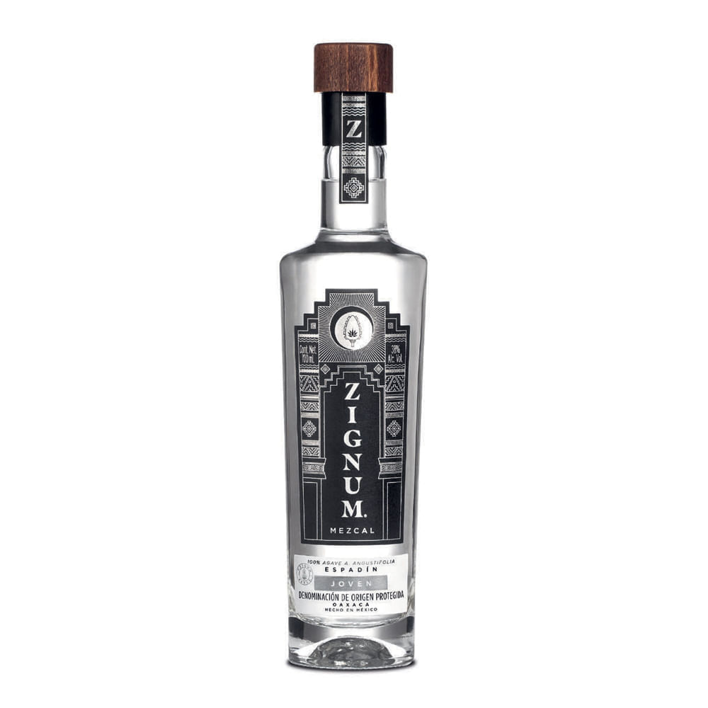 MEZCAL ZIGNUM 750 ML JOVEN SILVER BLANCO