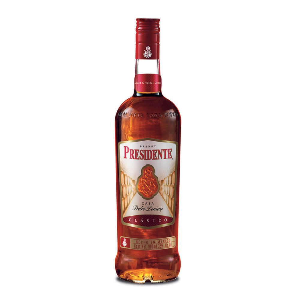 BRANDY PRESIDENTE 900 ML CLASICO