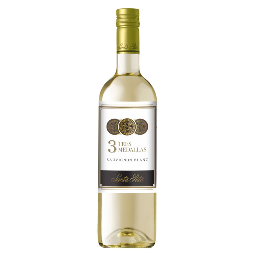 VINO BLANCO STA RITA TRES MEDALLAS 750 ML SAUVBLANC