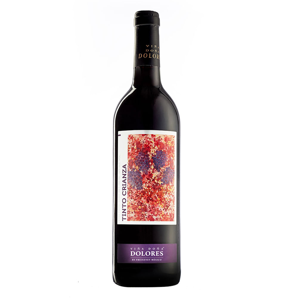 VINO TINTO VIÑA DOLORES 750 ML CRIANZA TEMPRANILLO