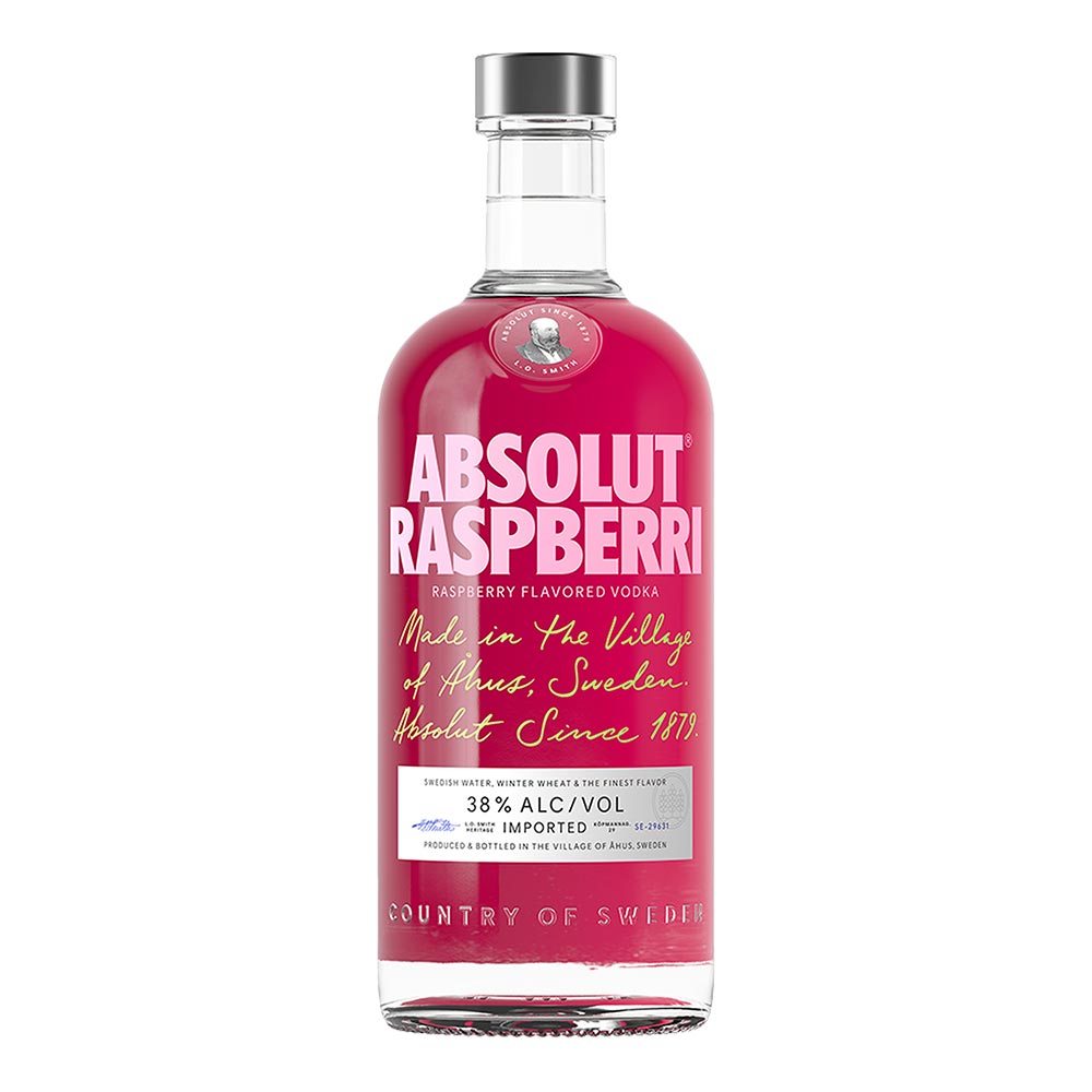 //VODKA ABSOLUT 750 ML RASPBERRI